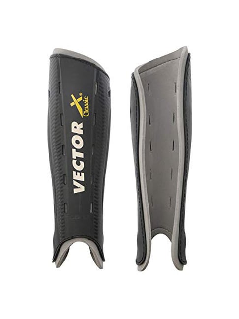 Vector X Classic Black Shinguard (M)