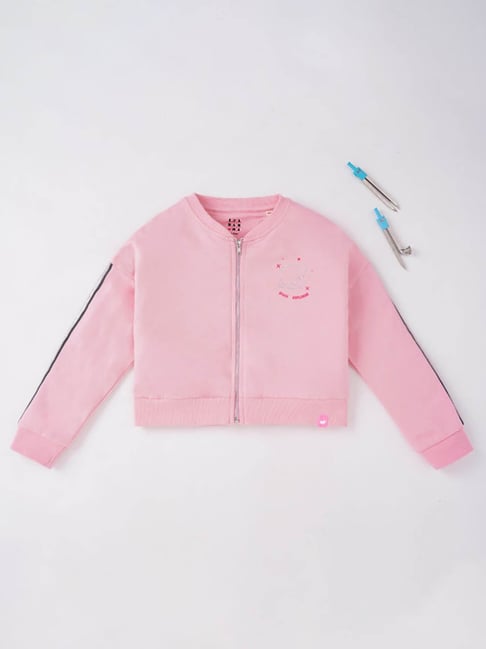 Cantabil Women Pink Jacket
