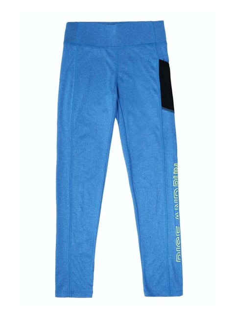 allen solly junior Allen Solly Kids Blue Regular Fit Leggings-picture-28