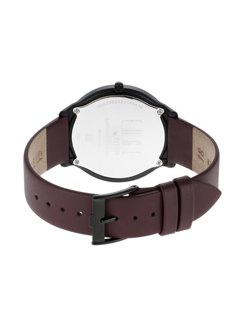 Titan edge watch leather on sale belt