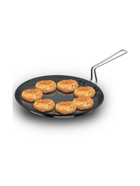 Hawkins Black Hard Anodised 29.9 cm Non-Stick Tawa - Set of 1