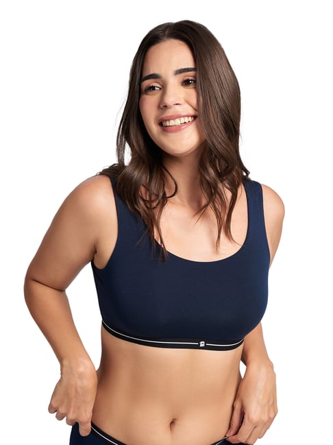 The Souled Store Navy Full Coverage Bra Price in India