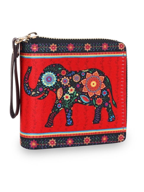 Handicraft Bazarr Women Hand Purse Ethnic Elephant Pattern Coin Bag  Traditional Banarasi Brocade Silk Messenger Bag Light Weight Wristlet :  Amazon.in: Fashion