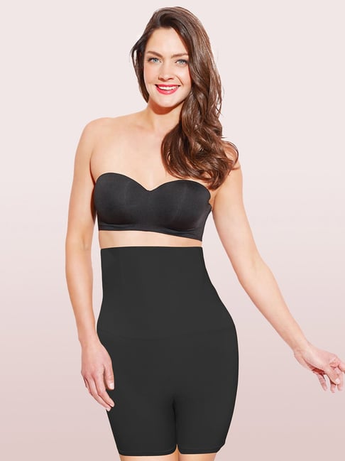 Enamor Black Tummy And Thigh Shaper