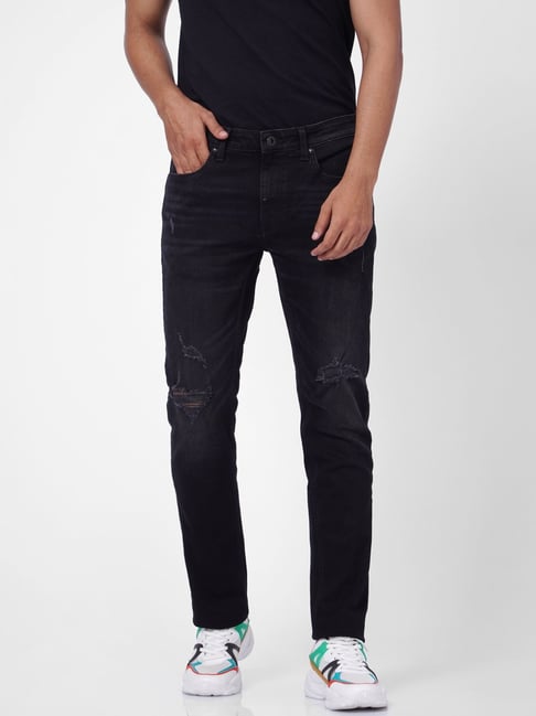 Jack & Jones Black Low Rise Jeans