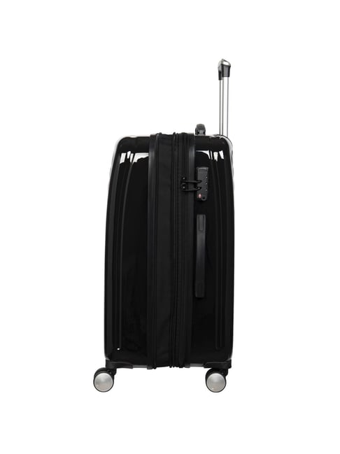 Buy It luggage Black 8 Wheel Small Hard Cabin Trolley Online At Best