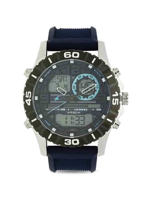 Fastrack NP38035SP02 Analog-Digital Watch for Men