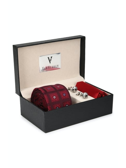 van heusen tie and cufflink set price