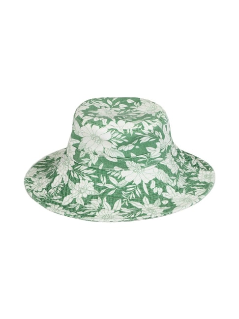 American Eagle Green Floral Bucket Hat