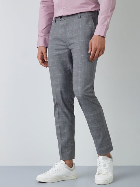 Slim Fit Suit trousers - Dark greige - Men | H&M