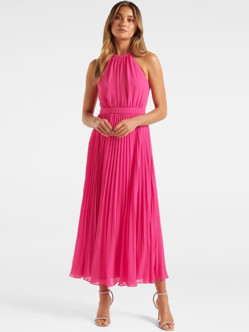 Forever New Pink Maxi Dress Price in India