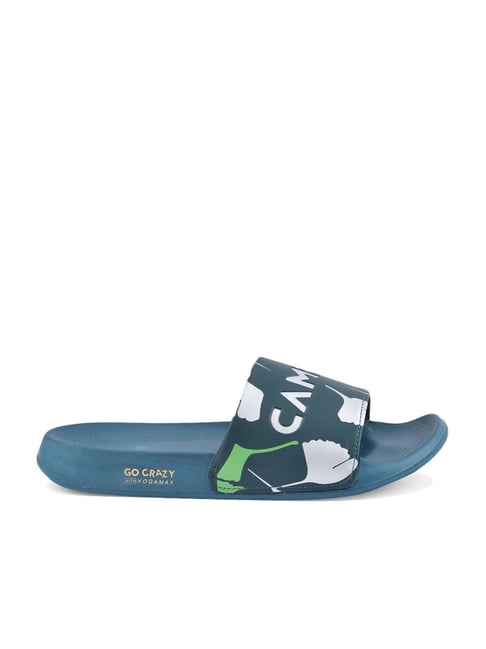 Green discount slides mens