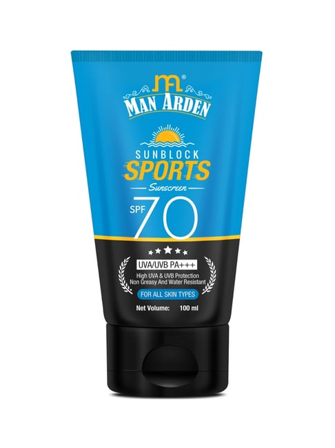 Man Arden Sun Block Sports Sunscreen SPF 70 - 100 ml