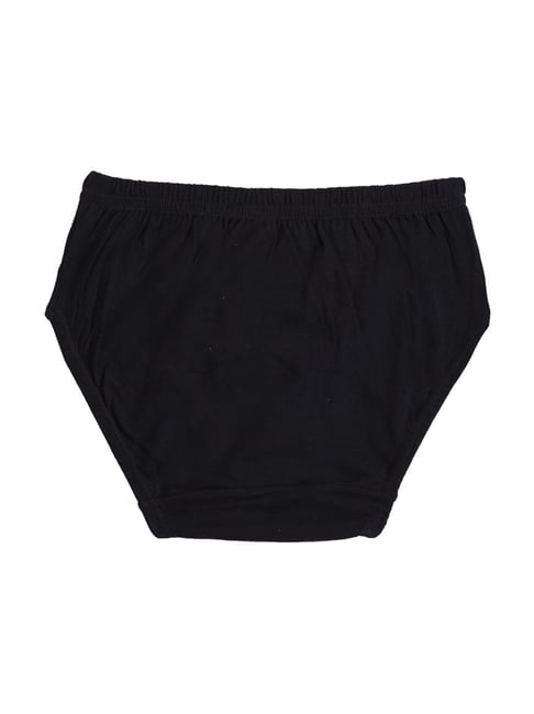 Lyra Assorted Color Cotton Boy Shorts Panties - Pack Of 5