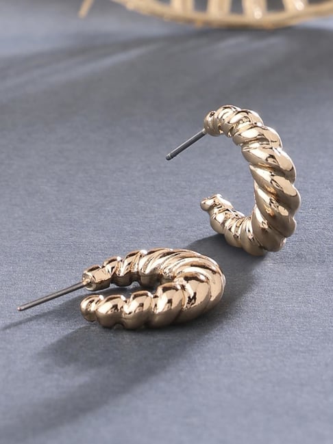 18kt Yellow Gold Round Hoop Earrings | Costco