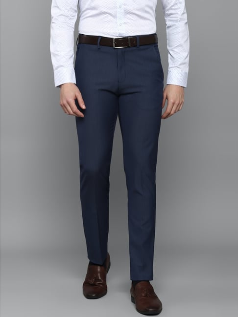 Mens Navy Blue Trousers  T The Brand  Tea  Tailoring