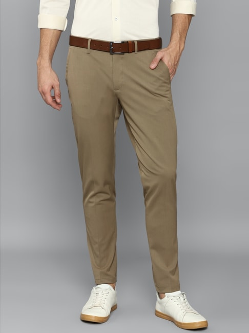 ALLEN SOLLY Men Solid Super Slim Fit Chinos  Lifestyle Stores  Amar  Shaheed Path  Lucknow