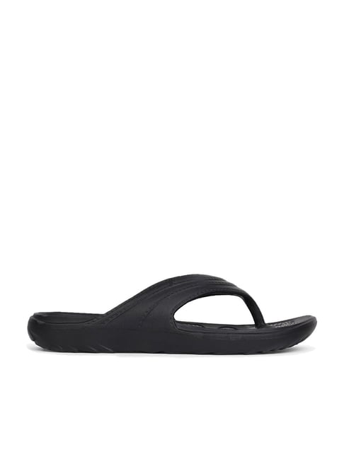 Carlton London Women's Black Flip Flops