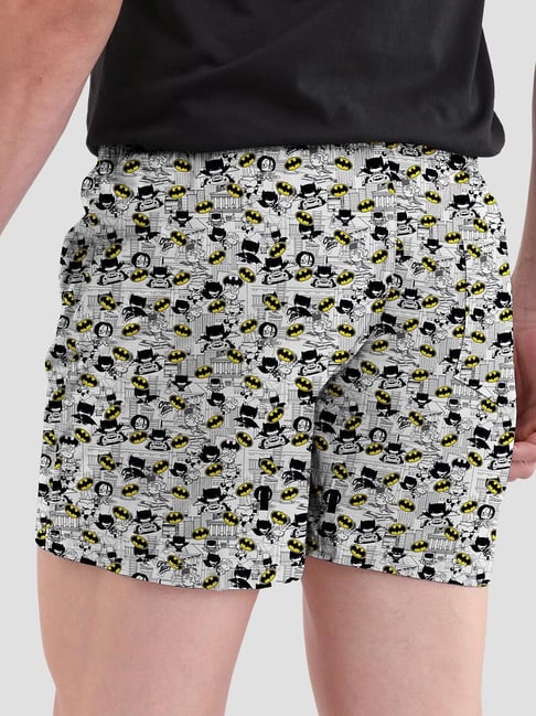 Buy The Souled Store Grey Batman Printed Boxers for Men's Online @ Tata ...