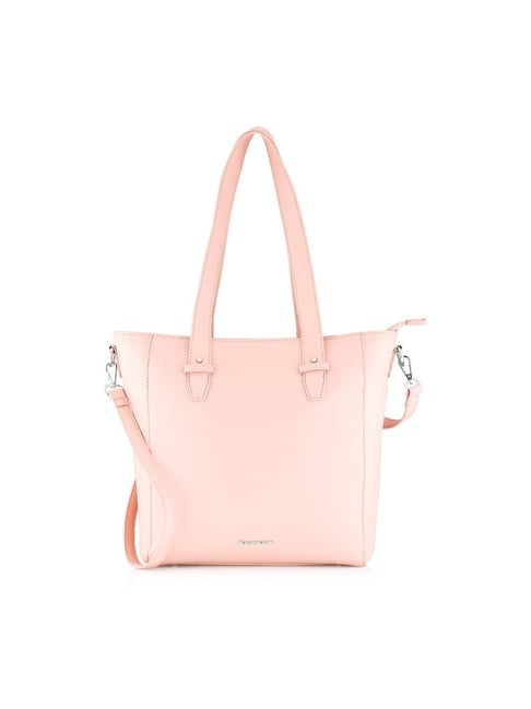 Fastrack Pink Medium Tote Bag-Fastrack-Accessories-TATA CLIQ