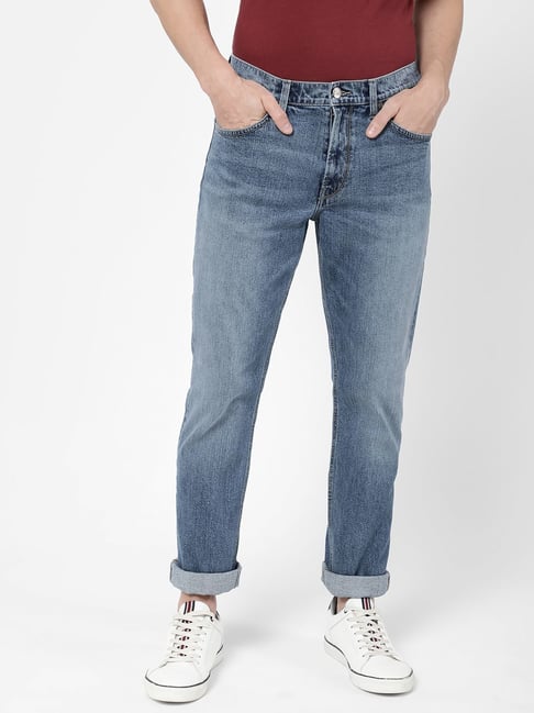 Lee Mid Blue Regular Fit Jeans