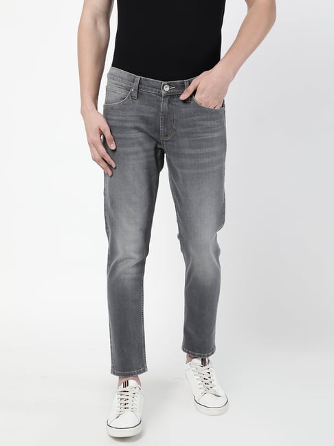 Lee grey hot sale jeans