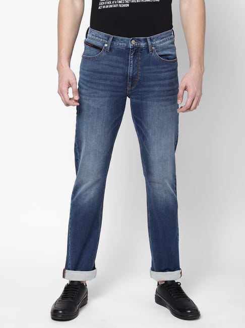 Lee Mid Blue Regular Fit Jeans