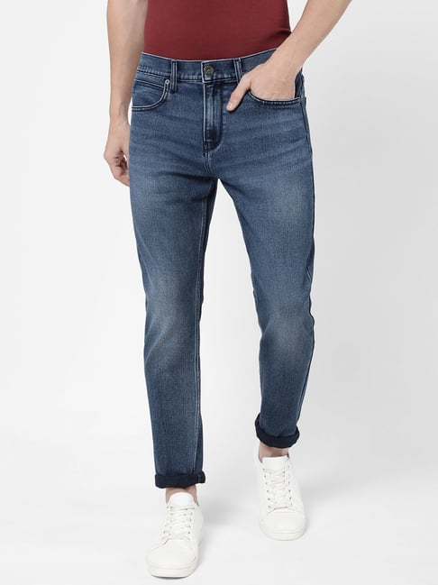 Lee Washed Indigo Slim Fit Jeans-picture-10