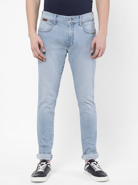 Wrangler Ice Blue Slim Fit Jeans