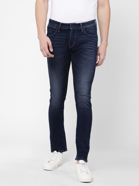 Wrangler Blue Slim Fit Jeans