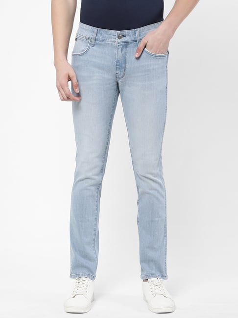 Wrangler Light Blue Skinny Fit Jeans