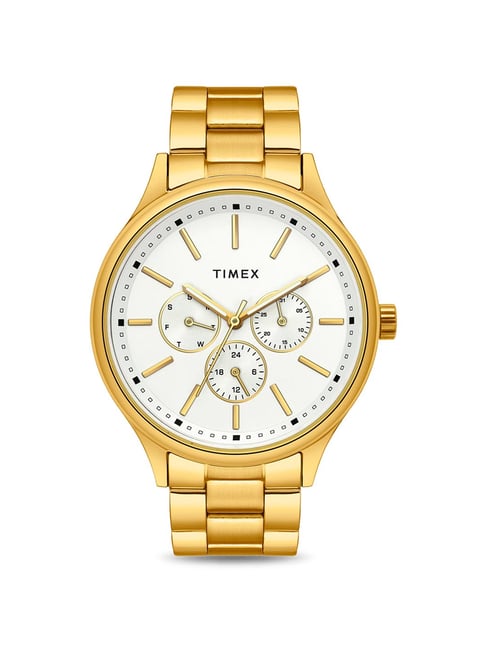 Timex golden best sale watch price