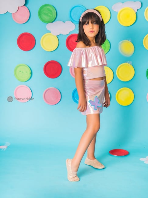 Buy Essential Girls Pink Velvet Skivvy Top Online - ForeverKidz 2-3yrs / Pink