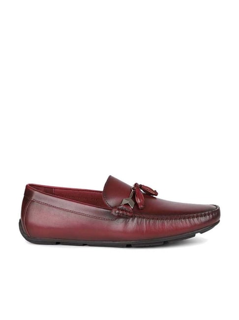Atesber by Inc.5 Men's Burgundy Casual Mocassins-picture-47