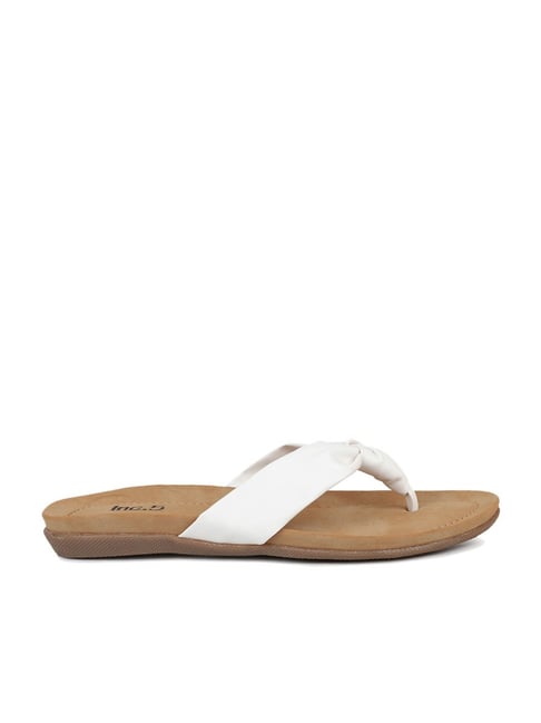 Buy Women's White Thong Sandals for Women at Best Price