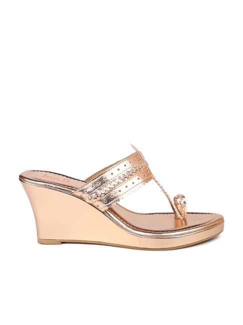 Inc.5 Women's Sultan Toe Ring Wedges Price in India