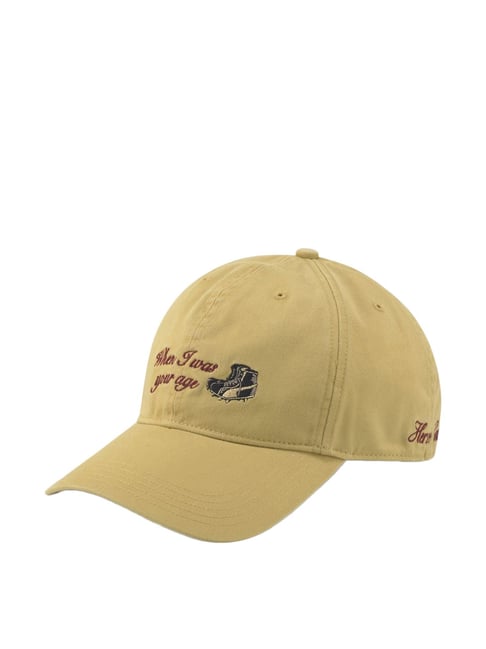 Puma Hometown Heroes Vintage Dad Beige Solid Baseball Cap