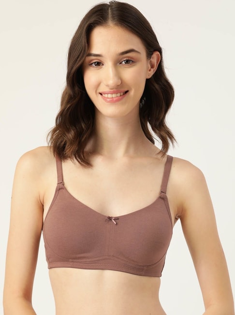 Buy Leading Lady Brown Non-Padded Everyday Bra for Women Online