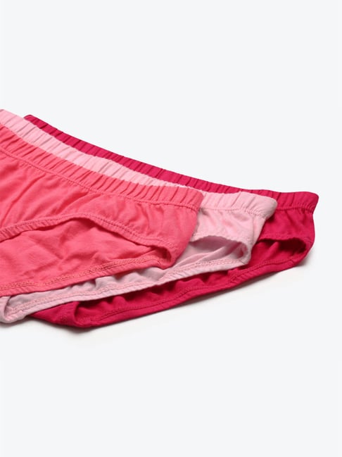Buy Leading Lady Multicolor Hipster Panty (Pack Of 3) for Women