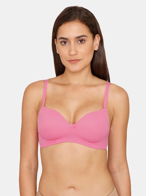 Buy Zivame Pink Padded T-Shirt Bra for Women's Online @ Tata CLiQ