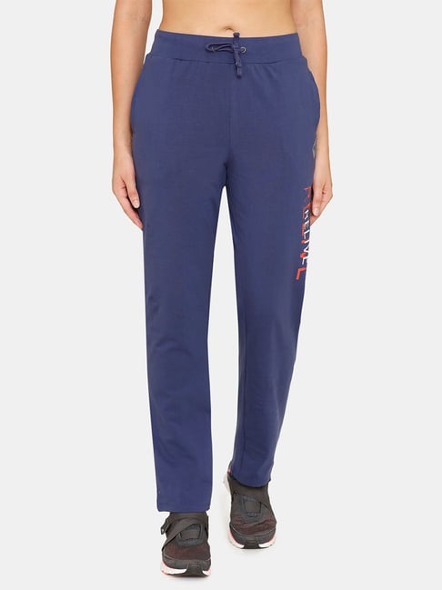 Zelocity by Zivame Striped Women Blue Track Pants - Buy Zelocity by Zivame  Striped Women Blue Track Pants Online at Best Prices in India | Flipkart.com