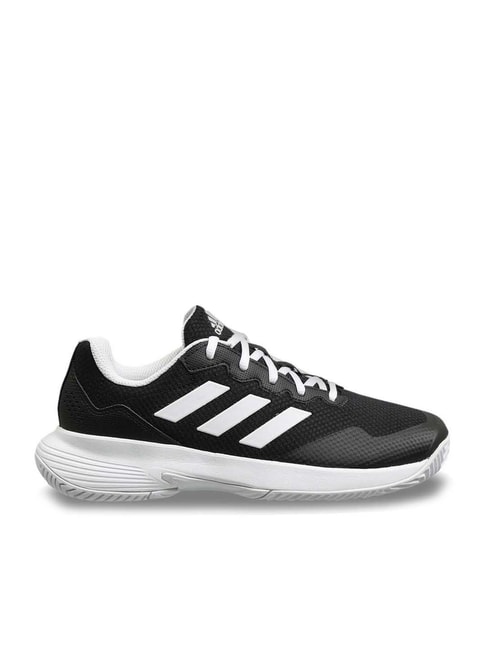 Concise periscope Changeable Buy adidas Women's GameCourt 2 W Black Tennis Shoes for Women at Best Price  @ Tata CLiQ