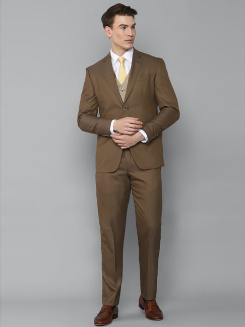 JACK VICTOR Mens Whipcord Brown Regular Fit Suit Separate Pants 32R at  Amazon Men's Clothing store