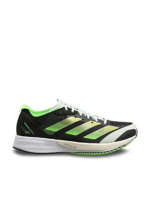 Adidas Men's Adizero Adios 7 Black Running Shoes