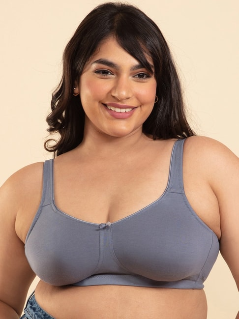 Buy Nykd Flawless Me Breast Separator Cotton Bra - Blue for Women Online @  Tata CLiQ
