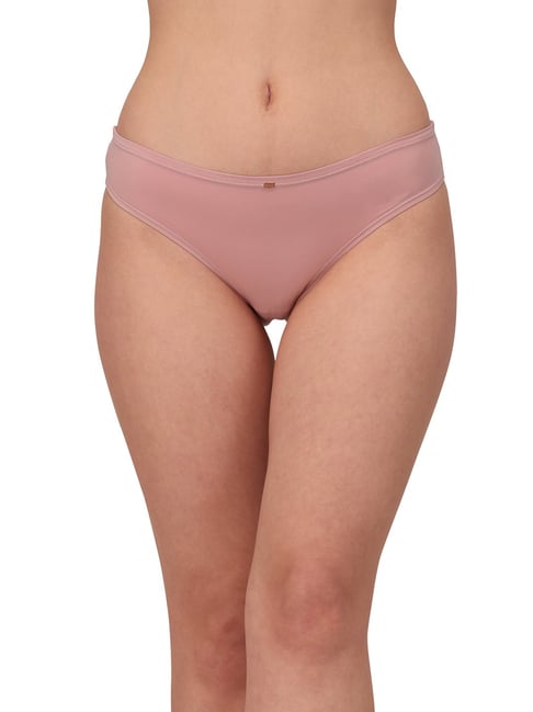 Soie Pink Bikini Panty Price in India