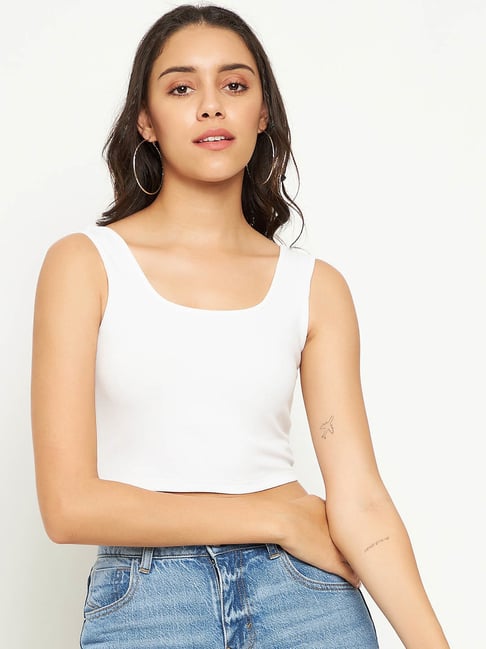 Buy White Tops for Women by Uptownie Lite Online