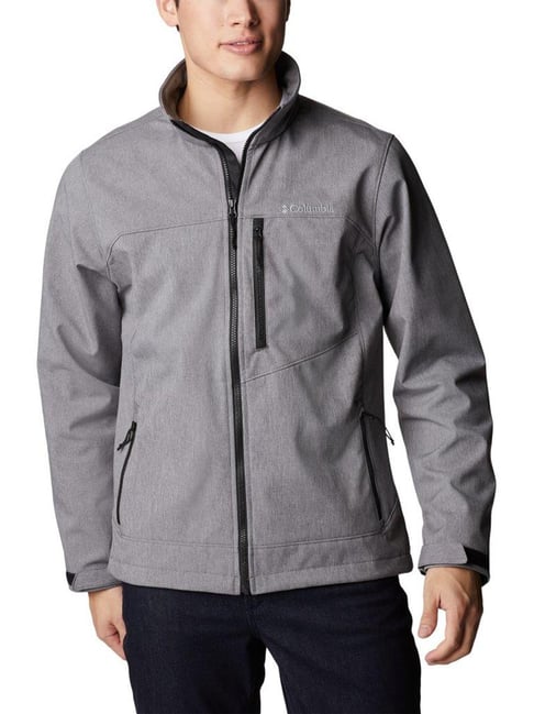 Mens grey store columbia jacket