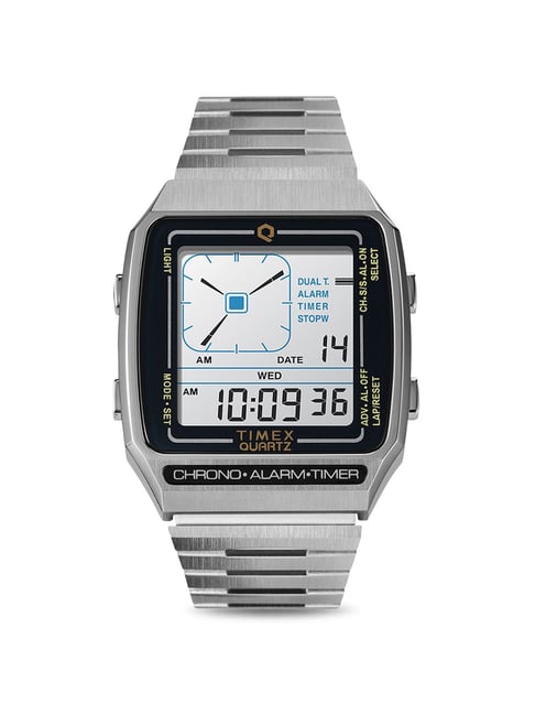Timex TW2U72400 Q LCA Reissue Digital Watch for Men