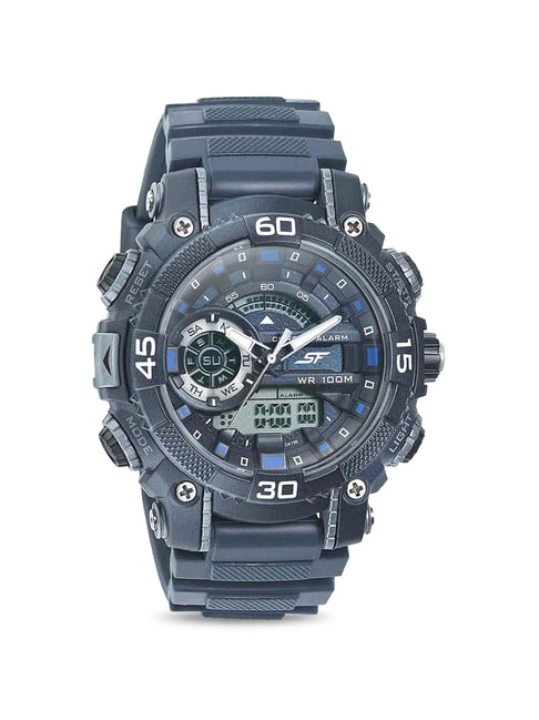 Sonata NP77070PP09 Super Fibre Analog-Digital Watch for Men